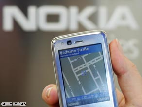 Nokia says the recession is hurting demand for its phones and  it must cut costs.