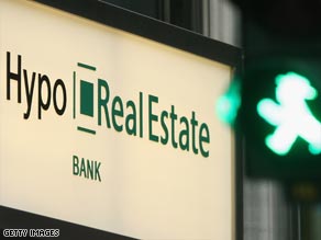 The German government has made an offer which would see Hypo Real Estate bank nationalised.
