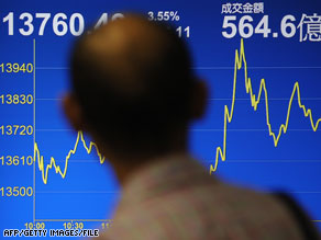 On the rise? Stock markets have shown some signs of recovery