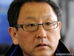 New Toyota boss Akio Toyoda says he will cut his salary by 30 percent.