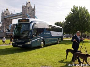 Greyhound bus services will run from London to cities such as Portsmouth and Southampton.