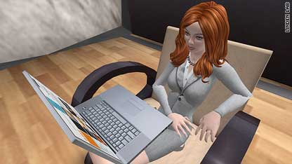 Going to the office . . . in Second Life 