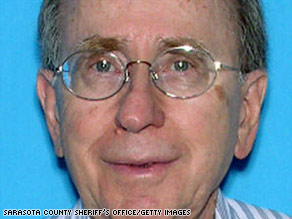 Arthur Nadel, 76, of Sarasota, Florida, turned himself in to the Tampa FBI field office Tuesday.