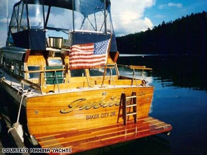 The Jubilee sank in Puget Sound Bay last year.