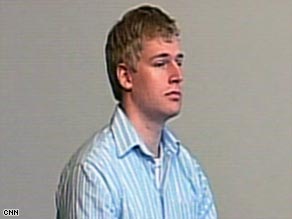 Medical student Philip Markoff, 23, appears in court Tuesday in Boston, Massachusetts.