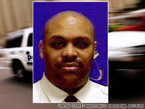 Stephen Tyrone Johns, working at the Holocaust museum, opened the door for the suspect, who then shot him.