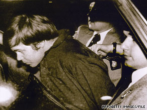 John Hinckley shot President Reagan and wounded three others because of an obsession with actress Jodie Foster.