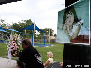 A small group of people gathered Tuesday in Orlando, Florida, to remember Caylee Anthony.