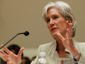 Health and Human Services Secretary Kathleen Sebelius announced the arrests Wednesday.