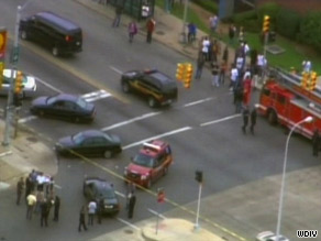 Tuesday's shooting occurred off school property, a Detroit Public Schools spokesman said.