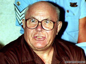 File image of John Demjanjuk during his trial in an Israeli court in 1993.