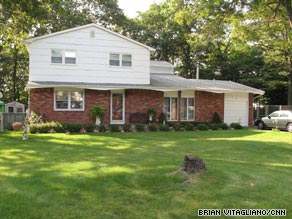 Bryant Neal Vinas is believed to have left this house in Patchogue, New York, to fight Americans in Afghanistan. 