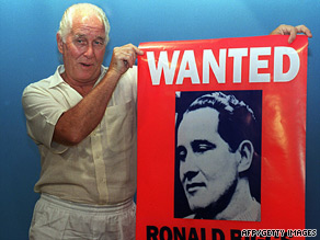 Biggs spent more than three decades as a fugitive after escaping from prison in 1964.