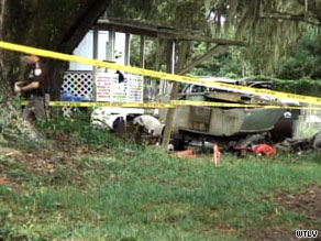 Seven people were found dead Saturday at a residence in a mobile home park in Brunswick, Georgia.