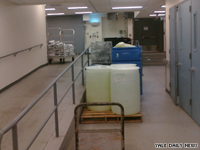 Authorities say they found Le's body in the basement wall of a Yale medical research building.