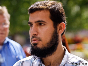 Terror suspect Najibullah Zazi, seen here September 17, is accused of plotting to bomb a New York target.