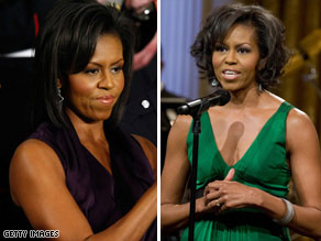 Michelle Obama's appearances in sleeveless outfits have inspired some women to start toning their arms.