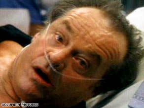 Jack Nicholson in "Something's Gotta Give" denies having taken Viagra -- a move that could've killed him.