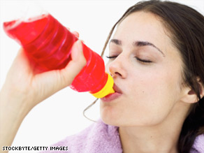 Sports drinks are acidic, and pose a risk to teeth, new research says.