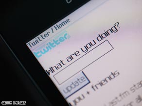 The brain-computer interface allows people to compose a tweet by focusing on the desired letter.