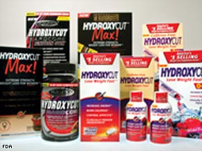 The FDA has received 23 reports of serious liver injuries, including a death, linked to Hydroxycut products.