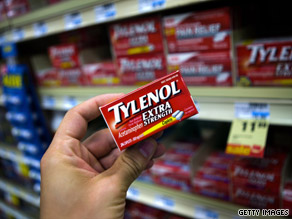 Acetaminophen, found in drugs such as Tylenol, is one of the most commonly used drugs in the United States.