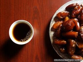 It is traditional to eat dates on Eid al Fitr, the breaking of the month-long fast of Ramadan.