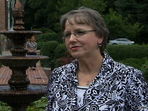 Ovarian cancer survivor Josephine Hathcock attended a Super Luncheon to raise awareness of the disease.