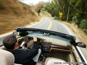 Driving a convertible for long periods of time may put you at risk for hearing loss, a study said.