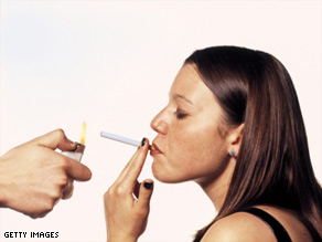 Smokers with high levels of a carcinogen byproduct (NNAL) are at higher risk of developing lung cancer.