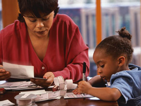 At both work and home, moms should organize their priorities to determine how to budget their time.