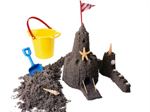 To build a good sand castle you need a lot of water, a competitive builder says.