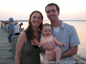 Stacia and Dave McDermott are looking for ways to save money as they expect twin sons to join their daughter.