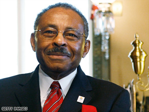 Roland Burris told reporters in Washington on Wednesday his appointment has nothing to do with money.
