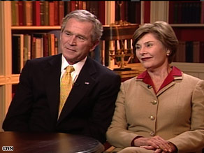 President George Bush and First Lady Laura Bush discuss their legacy in the White House.