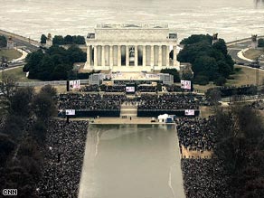 Jon Bon Jovi rocks the "We Are One" inaugural concert on Sunday.