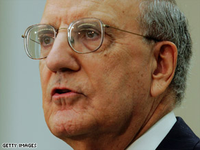 Former Sen. George Mitchell's report on the Middle East became the basis of the "road map" to peace.