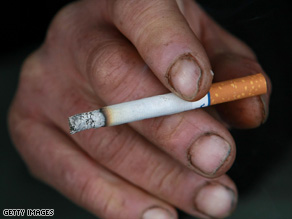 Sen. Tom Harkin's office says smoking causes $110 billion in health costs each year.