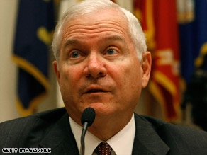 Defense Secretary Robert Gates is meeting with President Obama and Vice President Biden on Monday.