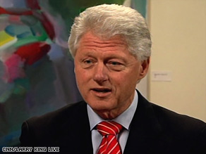 Bill Clinton talked politics and more with CNN's Larry King on Tuesday night.