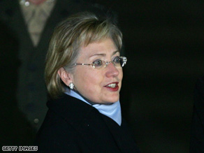 U.S. Secretary of State Hillary Clinton will arrive in Beijing on Friday.