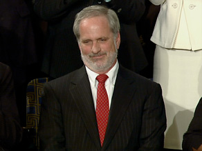 Leonard Abess Jr. was recognized by President Obama during Tuesday's State of the Nation speech.