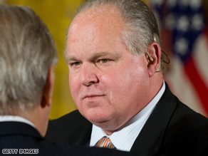 Rush Limbaugh: Whether or not you agree with him he's something to hear.