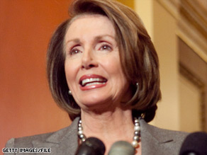 House Speaker Nancy Pelosi met with economists and other Democrats on Tuesday to discuss the stimulus.