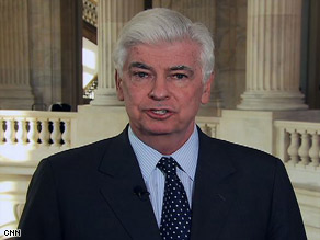 Sen. Chris Dodd, D-Connecticut, appears on CNN's "The Situation Room" on Wednesday.