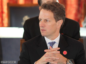 Treasury Secretary Tim Geithner has faced stiff criticism over his handling of the financial crisis.