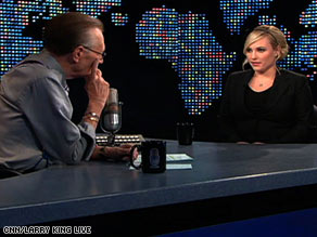 Meghan McCain tells Larry King on Monday night: "I'm not going to be bullied around about my weight."