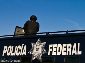 Mexican federal police have been deployed openly in Ciudad Juarez, which borders El Paso, Texas.