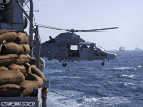 International naval patrols have been stepped up in the Gulf of Aden following increased pirate attacks.