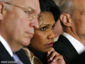 Dick Cheney and Condoleezza Rice were among the officials who OK'd the use of waterboarding, a report says.